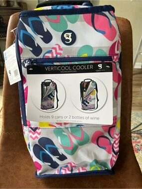 Gecko  Verticool Cooler - Colorful Flip-Flop Print